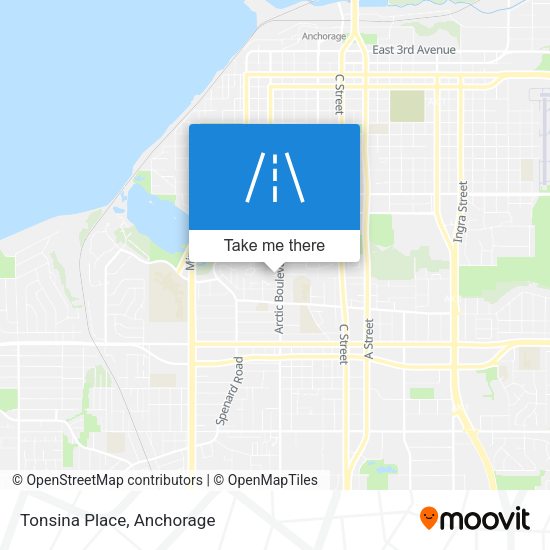 Mapa de Tonsina Place