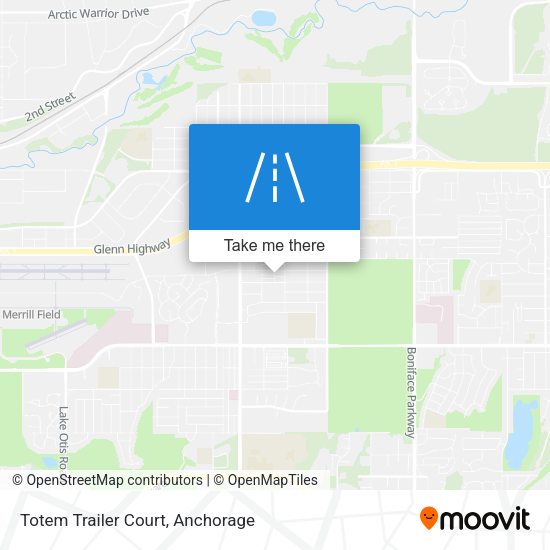 Mapa de Totem Trailer Court