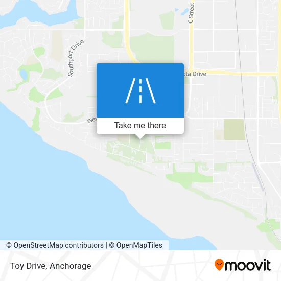 Toy Drive map