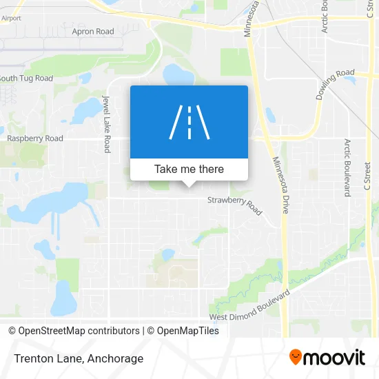 Trenton Lane map