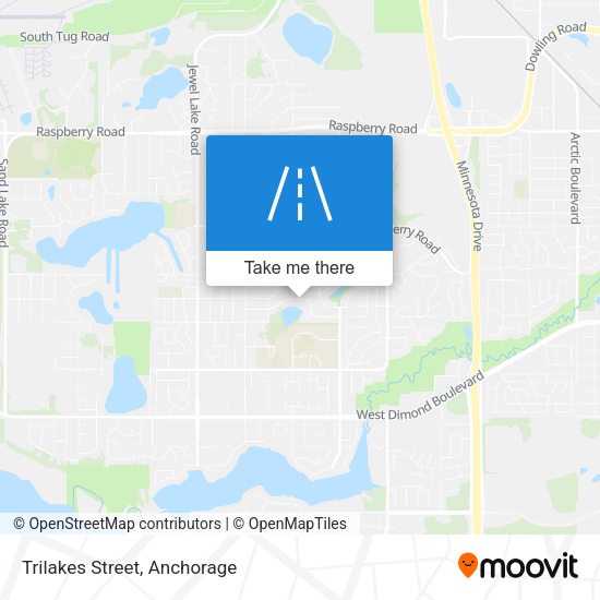 Mapa de Trilakes Street