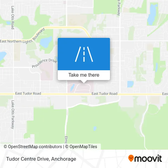 Tudor Centre Drive map