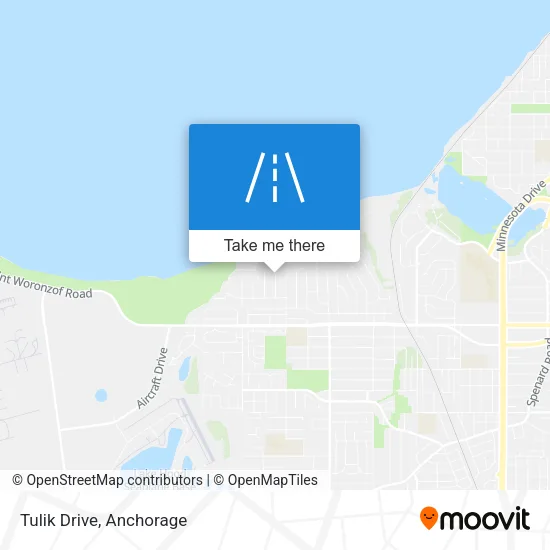 Tulik Drive map