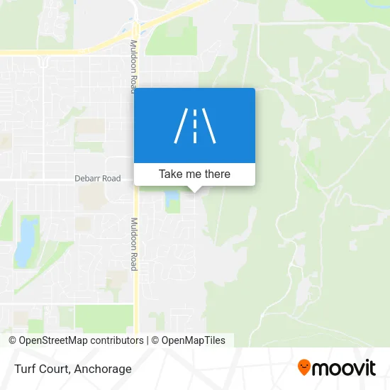Turf Court map