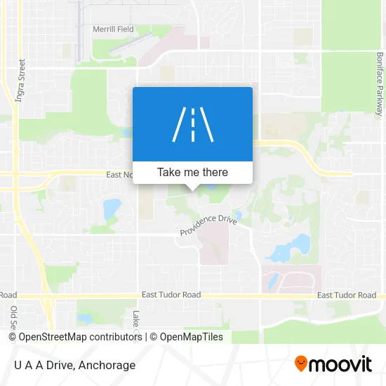 U A A Drive map