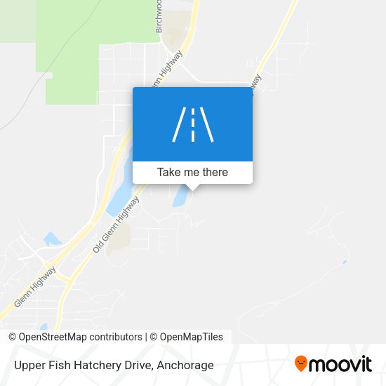 Mapa de Upper Fish Hatchery Drive
