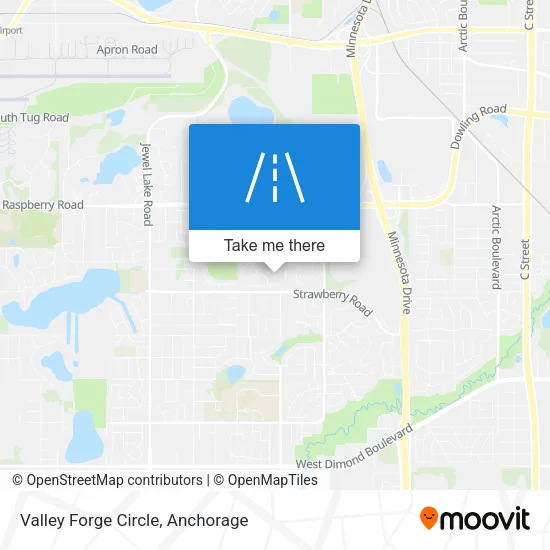 Mapa de Valley Forge Circle