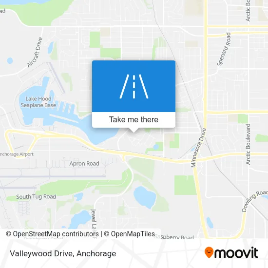 Valleywood Drive map