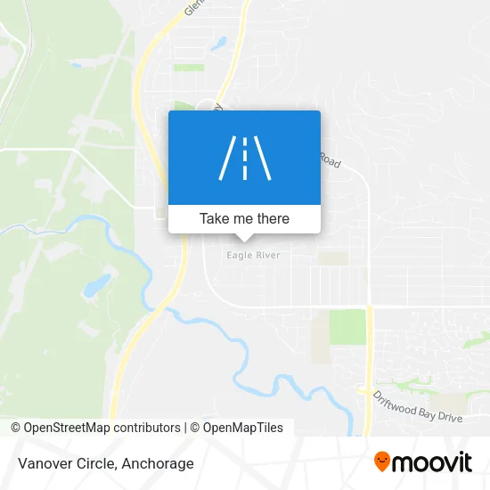 Vanover Circle map