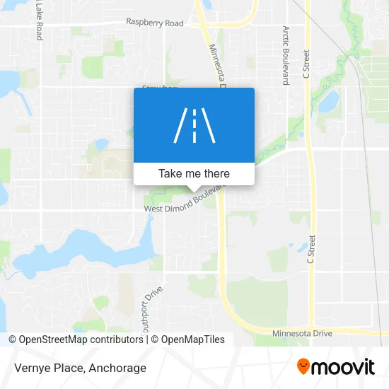 Mapa de Vernye Place
