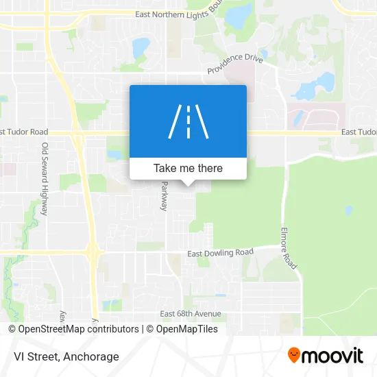 VI Street map