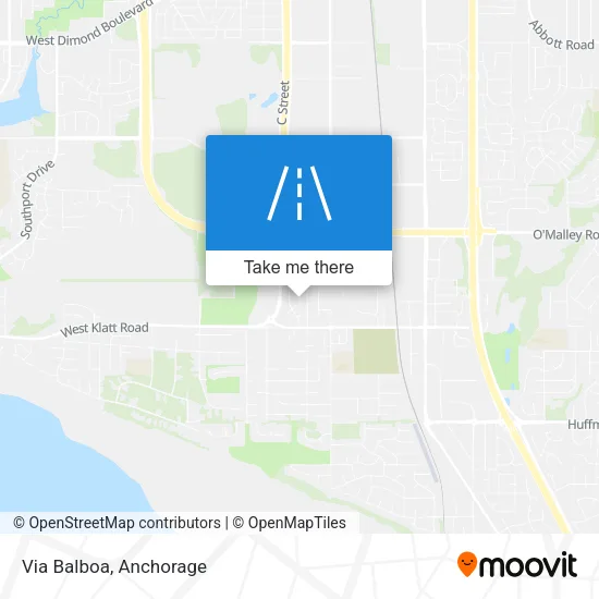 Via Balboa map