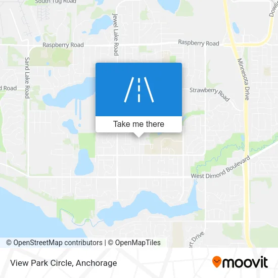 View Park Circle map