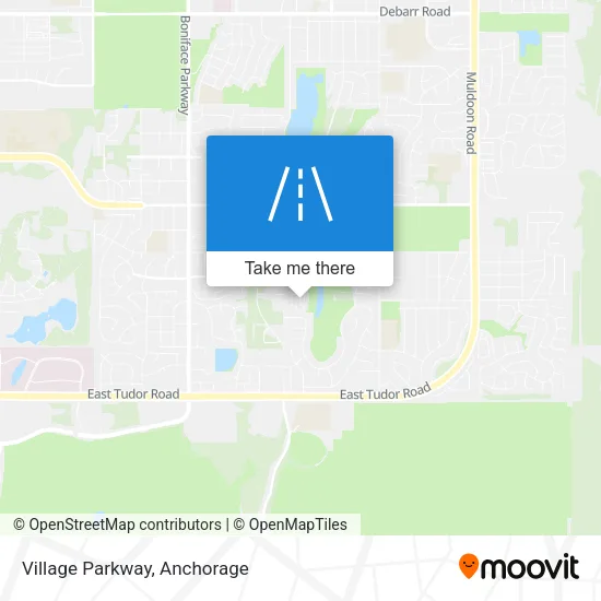 Village Parkway map