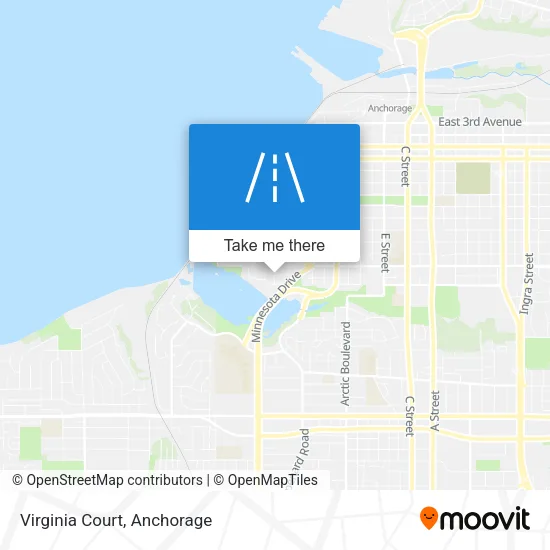 Virginia Court map