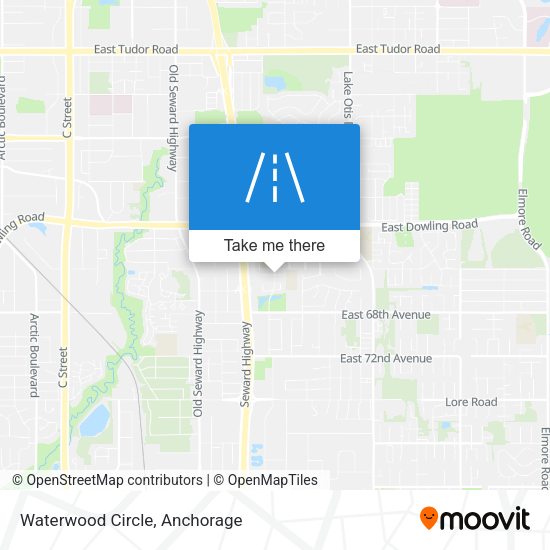 Mapa de Waterwood Circle