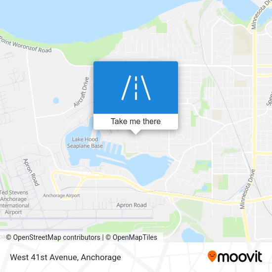 Mapa de West 41st Avenue