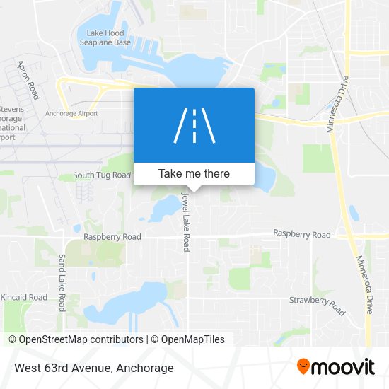 West 63rd Avenue map