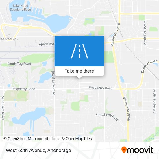 Mapa de West 65th Avenue