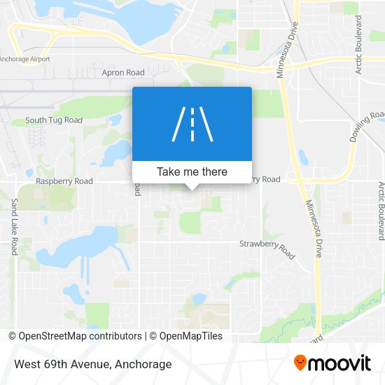 Mapa de West 69th Avenue