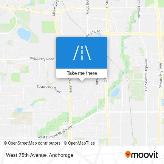Mapa de West 75th Avenue