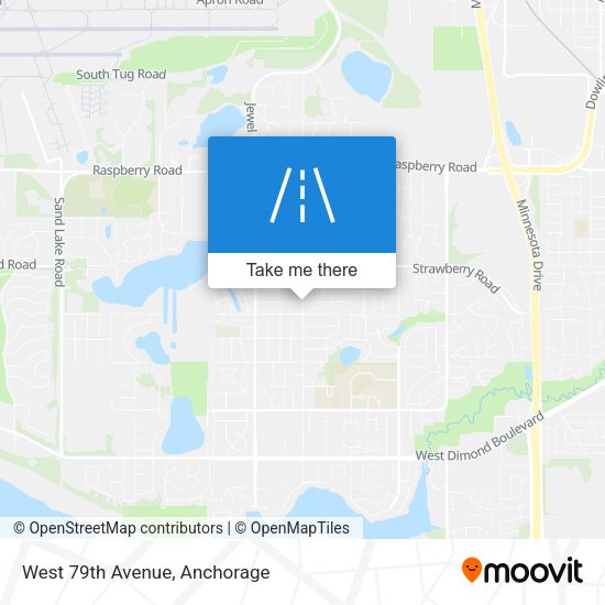 Mapa de West 79th Avenue