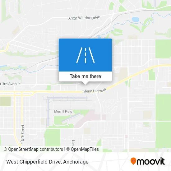 West Chipperfield Drive map