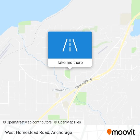 West Homestead Road map