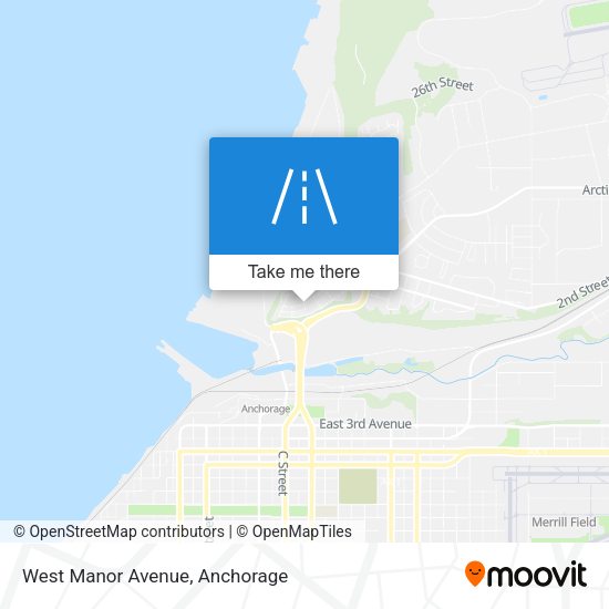 Mapa de West Manor Avenue