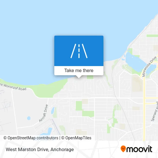 West Marston Drive map