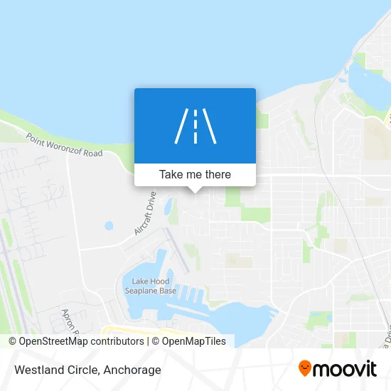 Westland Circle map