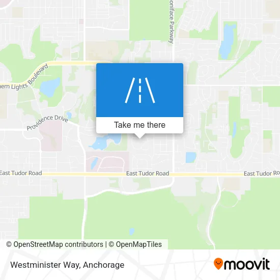 Westminister Way map