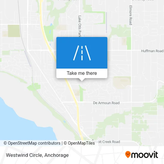 Westwind Circle map