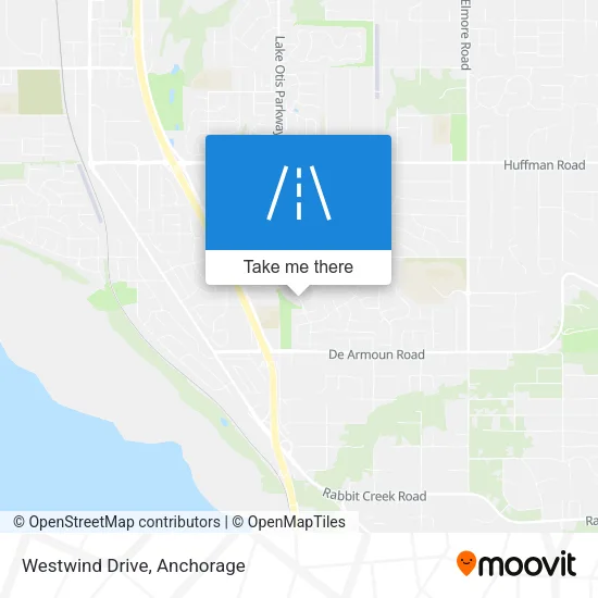 Westwind Drive map