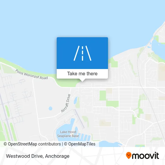 Westwood Drive map