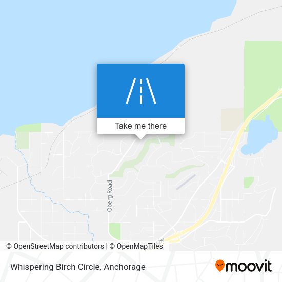 Whispering Birch Circle map