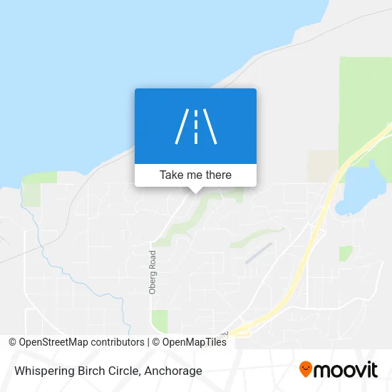 Whispering Birch Circle map
