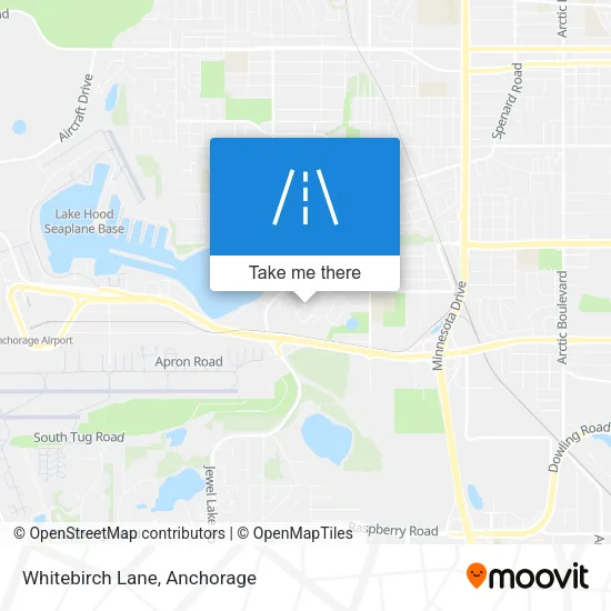 Whitebirch Lane map