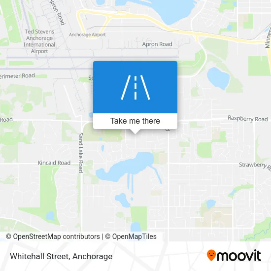 Whitehall Street map