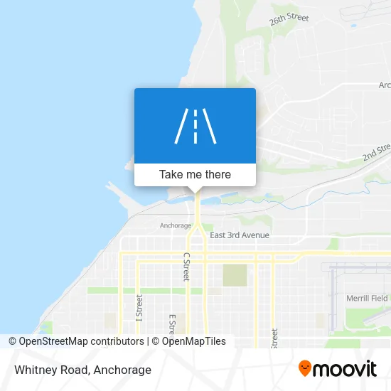 Whitney Road map