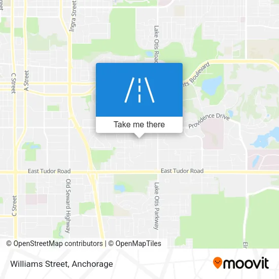 Williams Street map