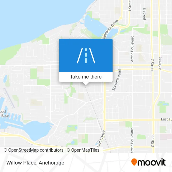 Willow Place map