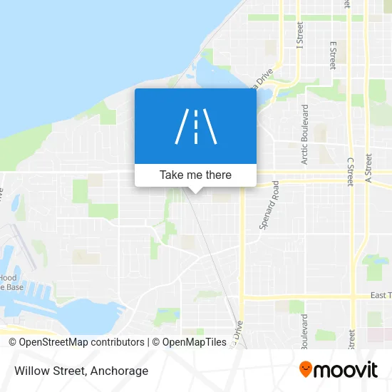 Willow Street map