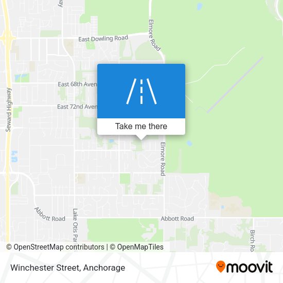 Winchester Street map