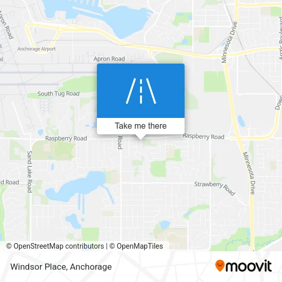 Windsor Place map
