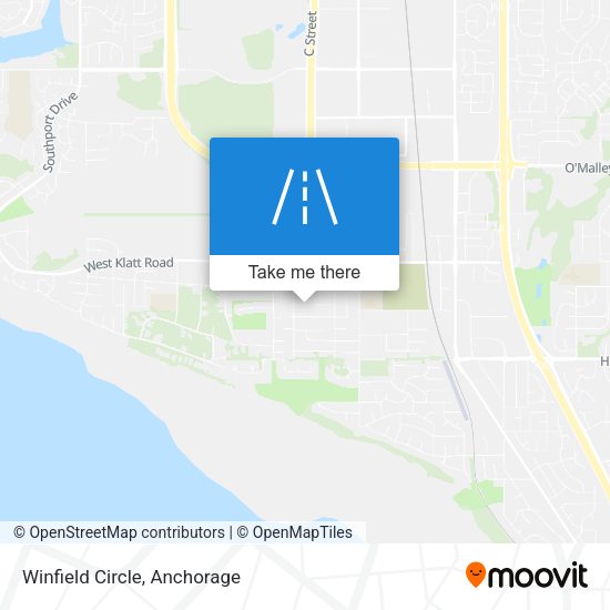 Mapa de Winfield Circle
