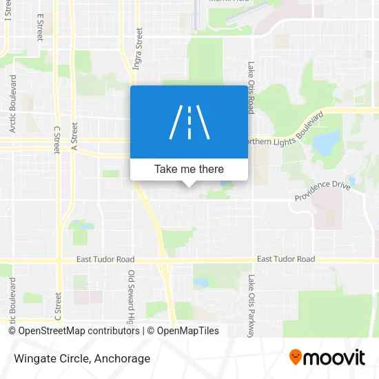 Wingate Circle map