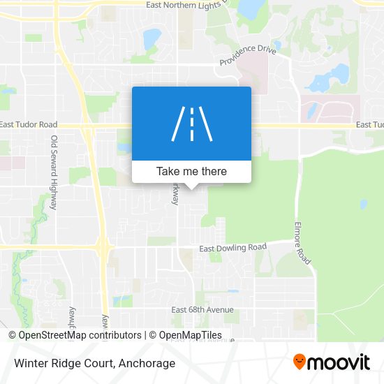 Mapa de Winter Ridge Court