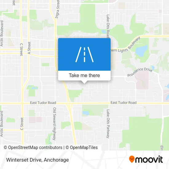 Winterset Drive map