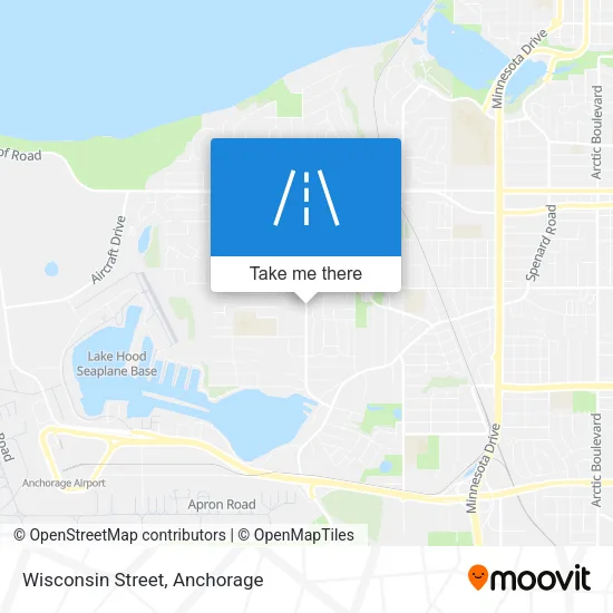 Wisconsin Street map